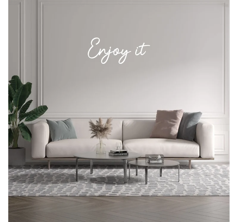 Custom text: Enjoy it