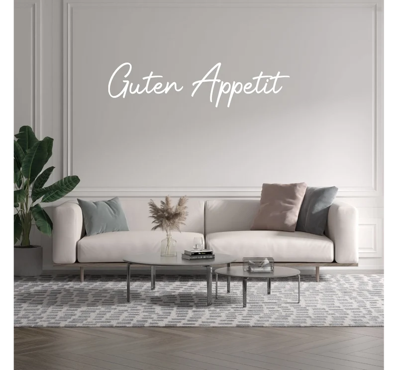 Custom text: Guten Appetit