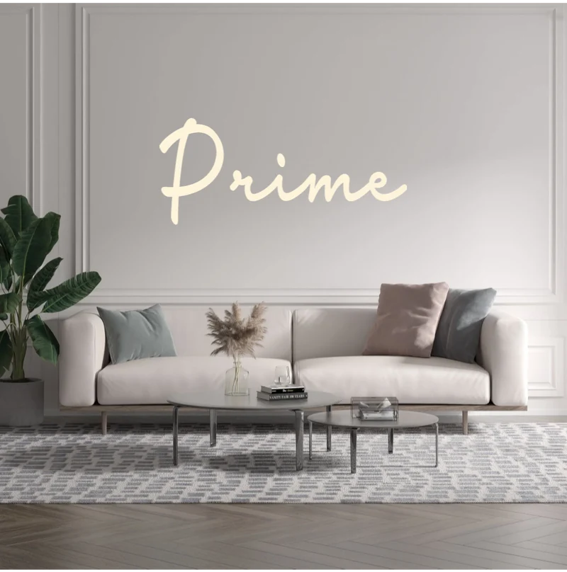 Custom text: Prime