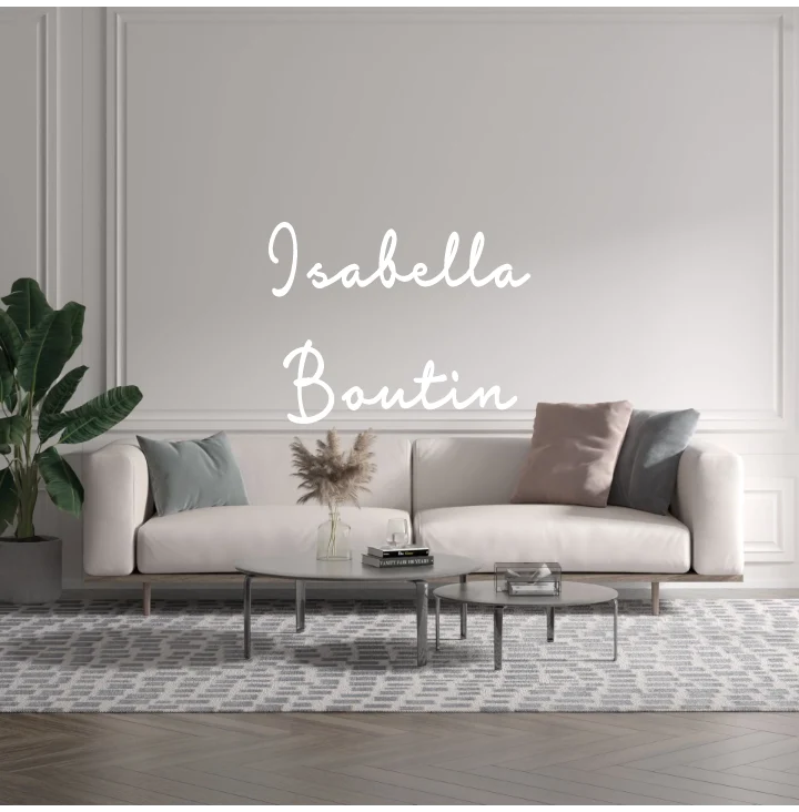 Custom text: Isabella Boutin