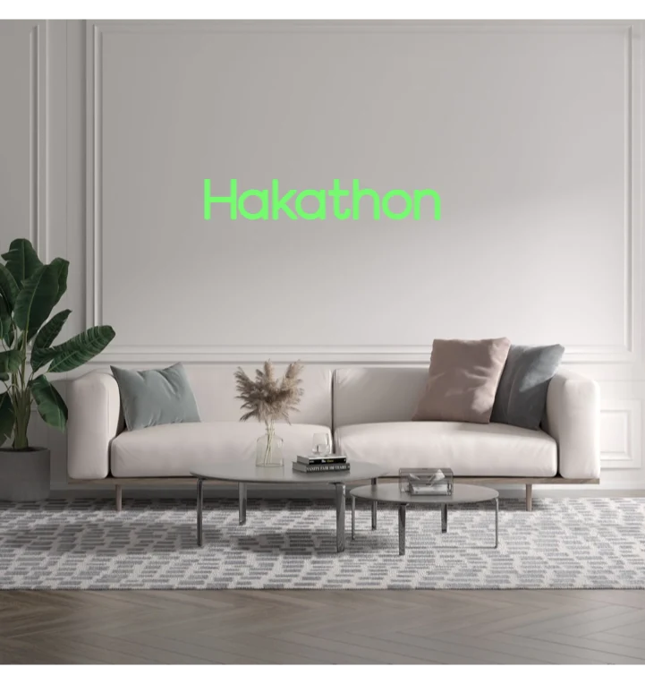 Custom text: Hakathon