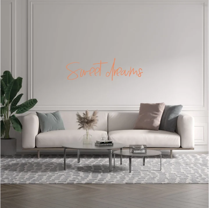 Custom text: Sweet dreams