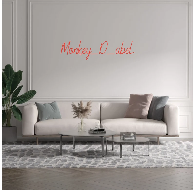 Custom text: Monkey_D_abeL