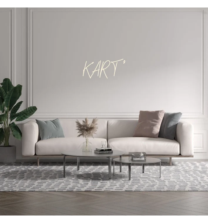 Custom text: KART'