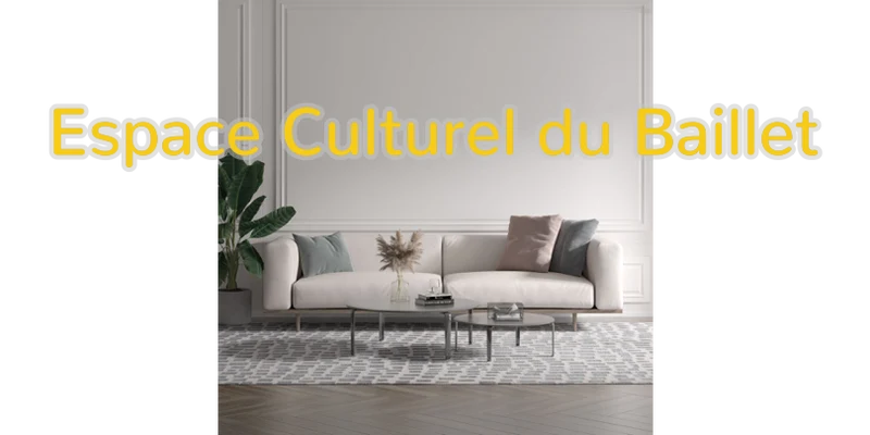 Custom text: Espace Culturel du Baillet