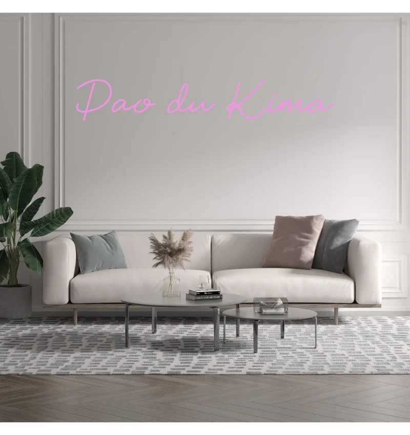 Custom text: Pao du Kima