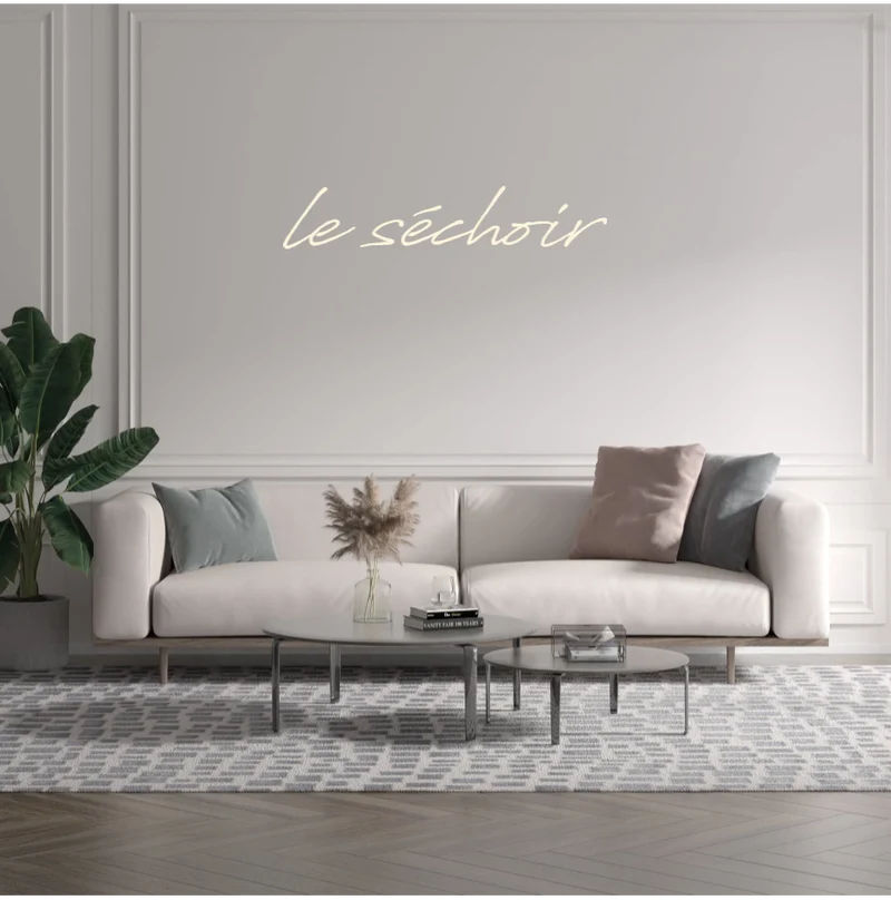 Custom text: le séchoir