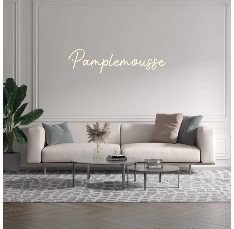 Custom text: Pamplemousse