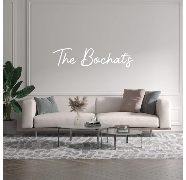 Custom text: The Bochat's