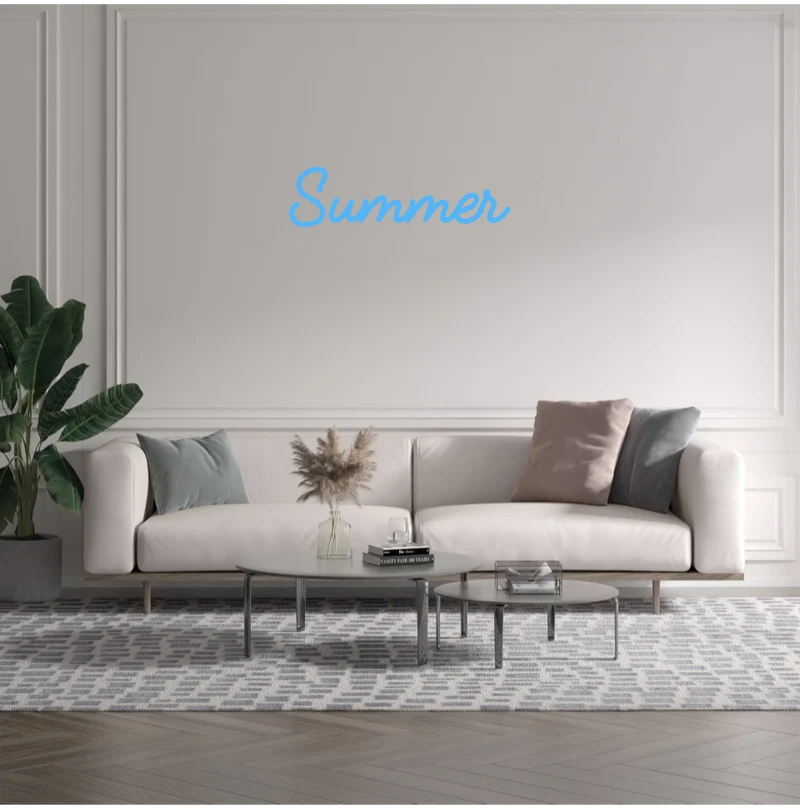 Custom text: Summer