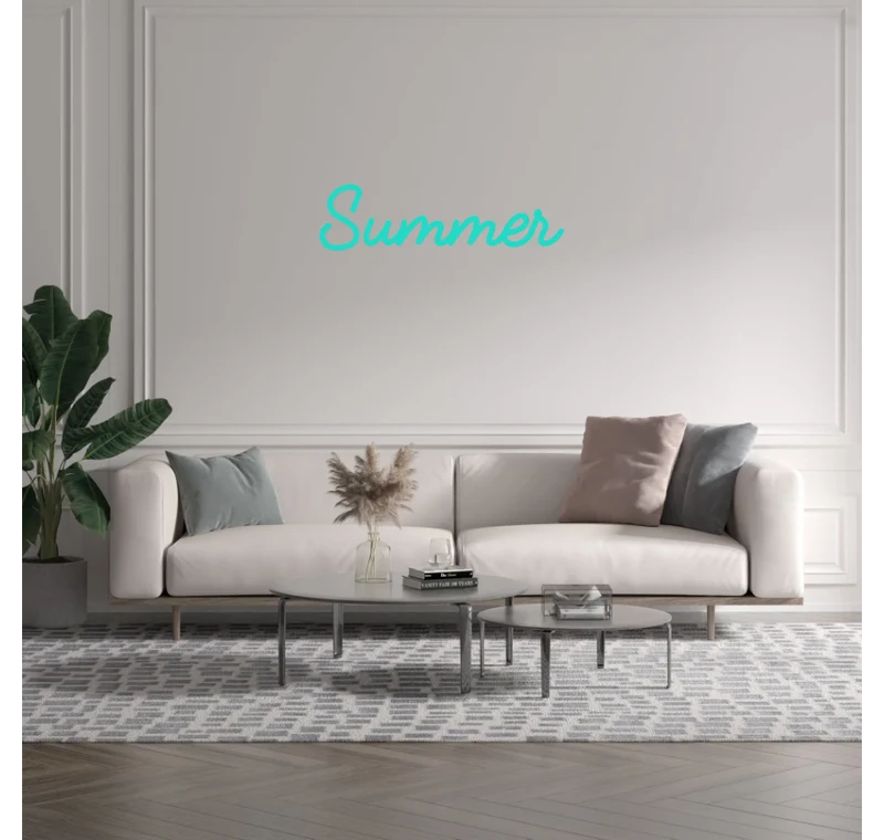 Custom text: Summer