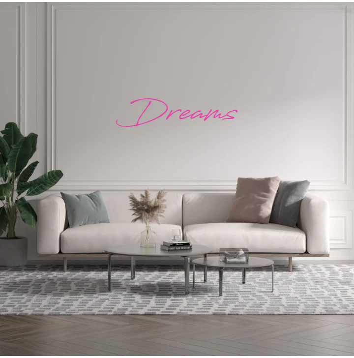 Custom text: Dreams