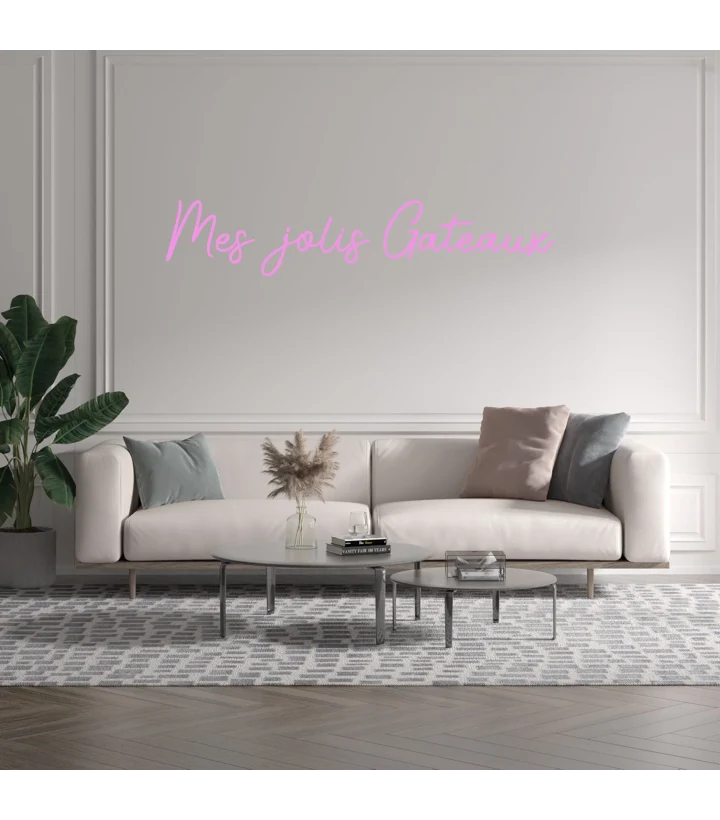 Custom text: Mes jolis Gateaux