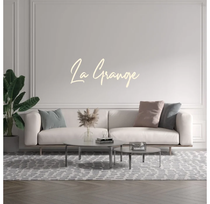 Custom text: La Grange