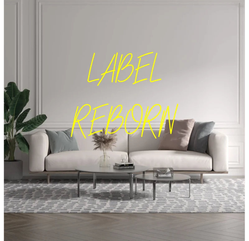 Custom text: LABEL REBORN