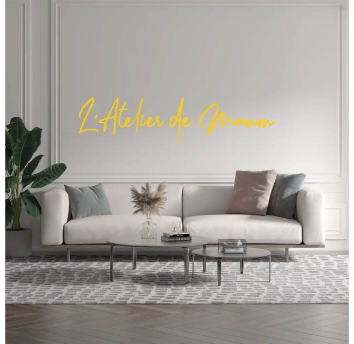 Custom text: L'Atelier de Manon
