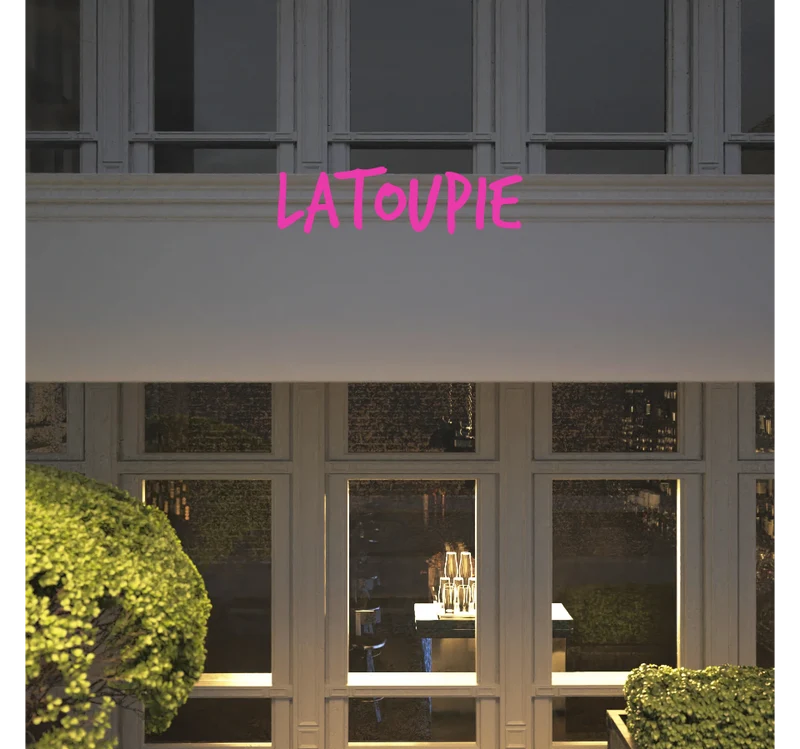 Custom text: LaToupie