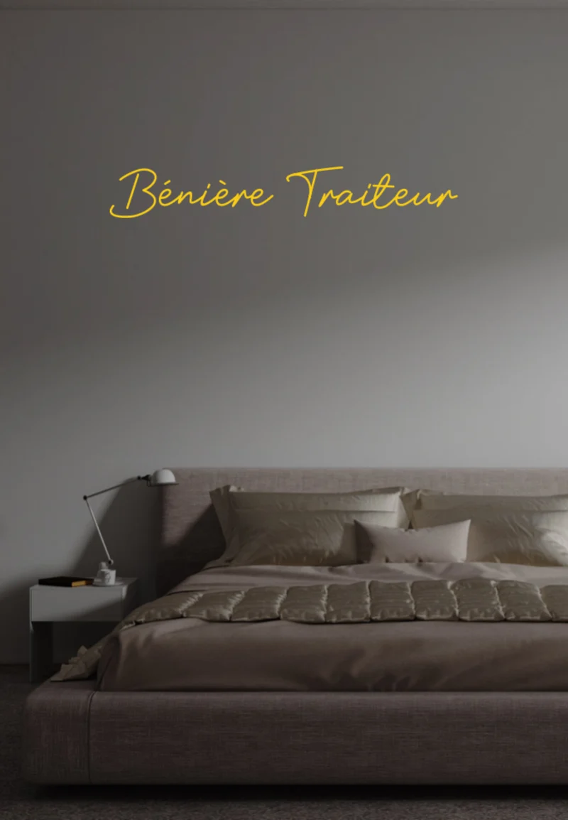 Custom text: Bénière Traiteur
