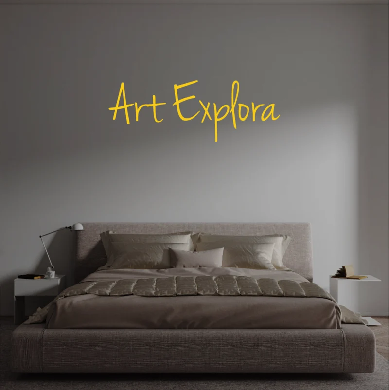 Custom text: Art Explora