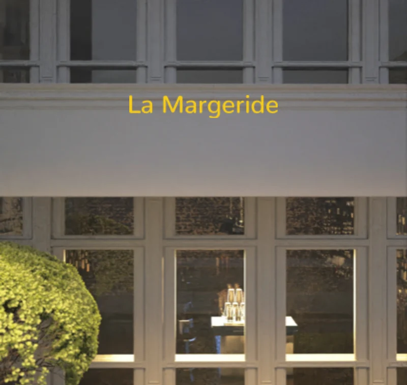 Custom text: La Margeride