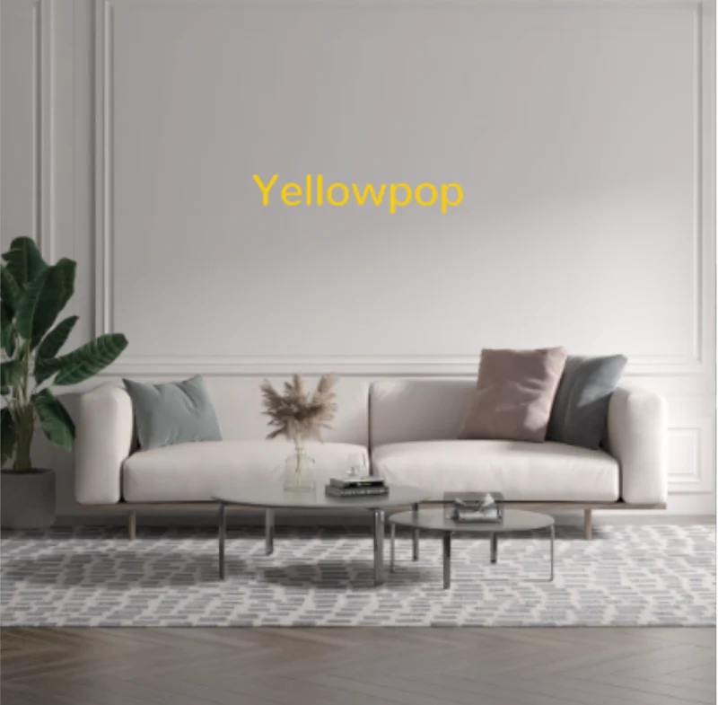 Custom text: Yellowpop