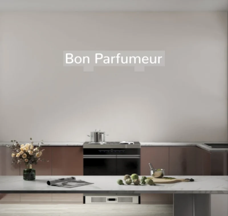 Custom text: Bon Parfumeur