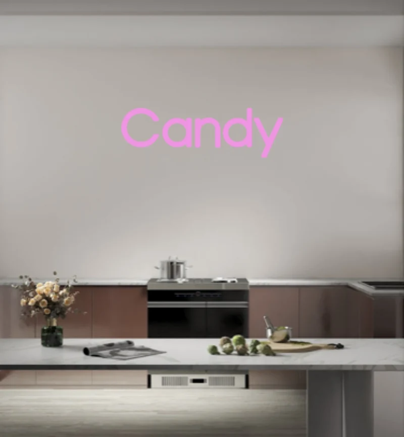 Custom text: Candy
