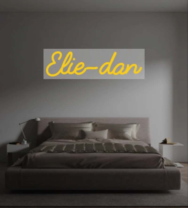 Custom text: Elie-dan
