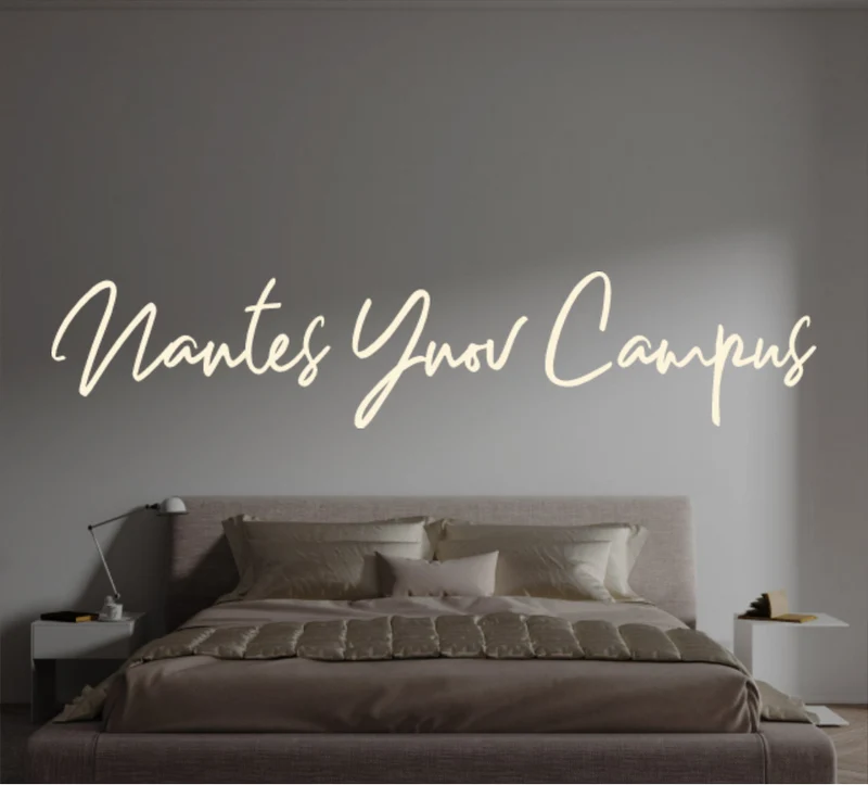 Custom text: Nantes Ynov Campus