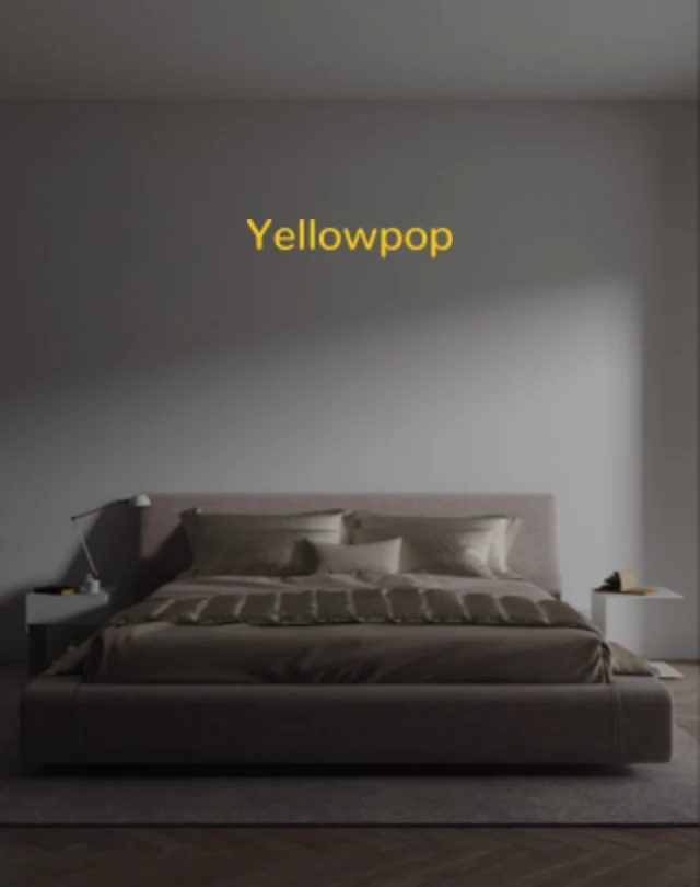 Custom text: Yellowpop