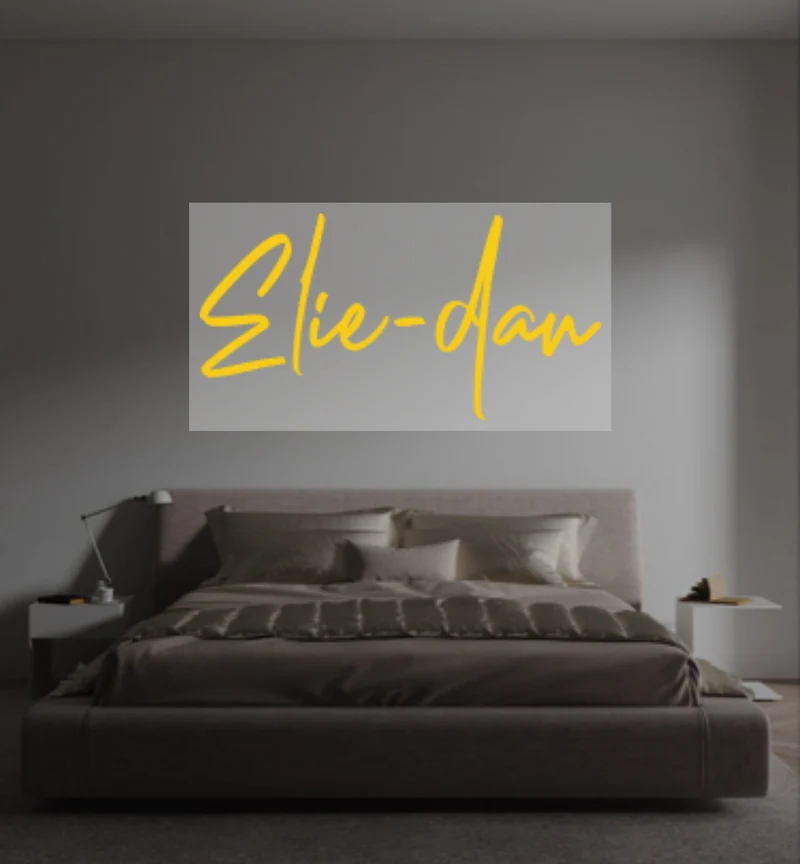 Custom text: Elie-dan