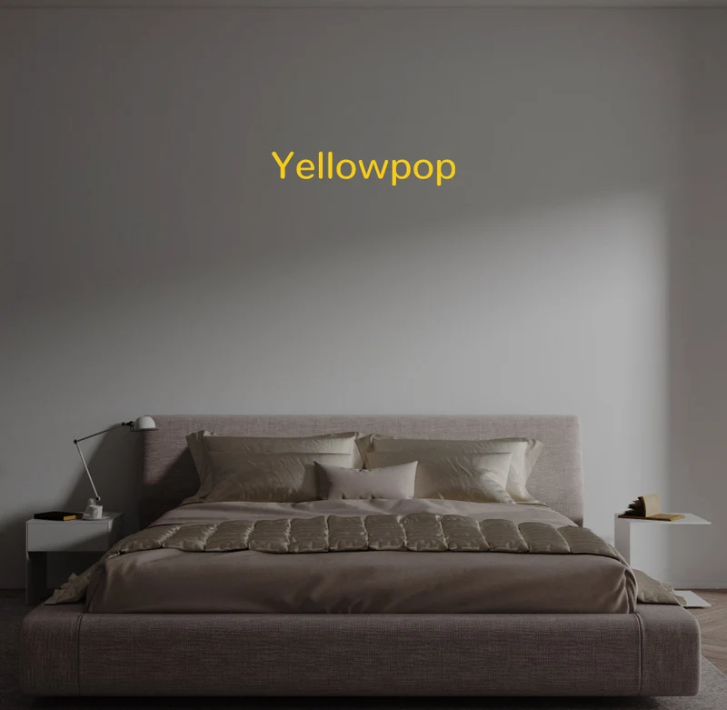 Custom text: Yellowpop