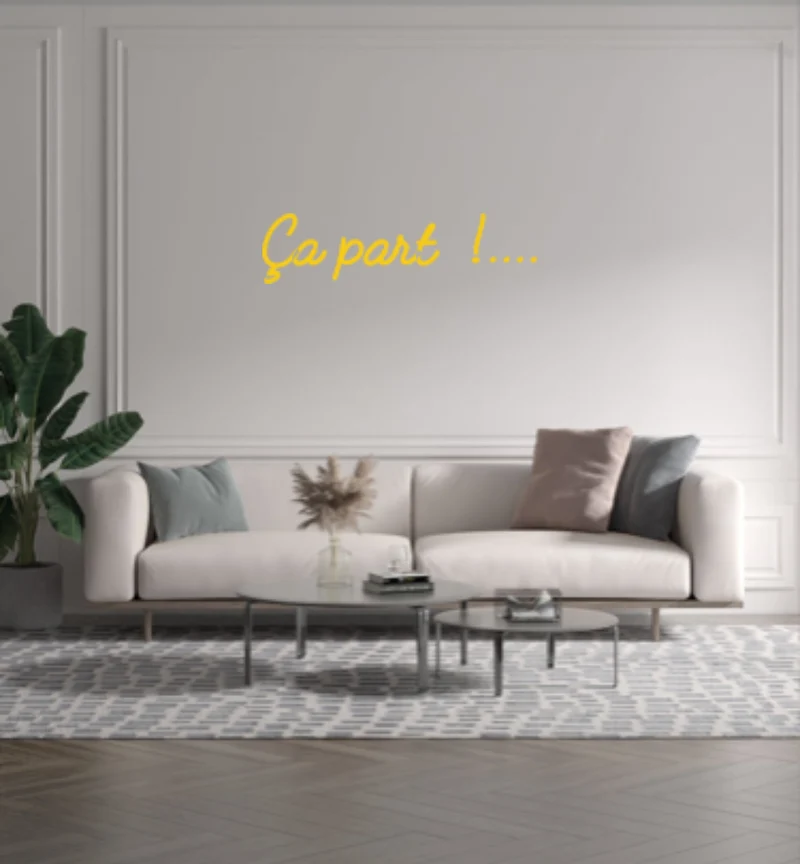 Custom text: Ça part !....