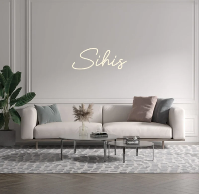 Custom text: Sihis