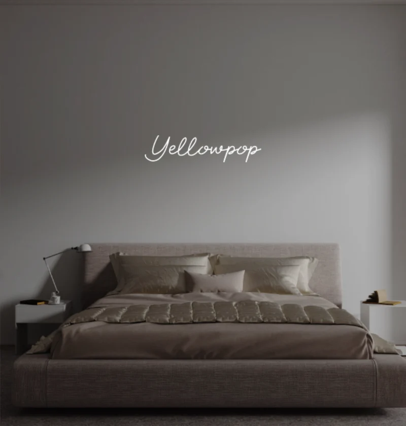 Custom text: Yellowpop