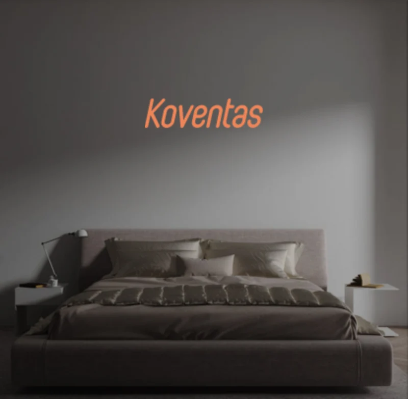 Custom text: Koventas