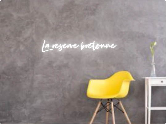 Custom text: La reserve bretonne