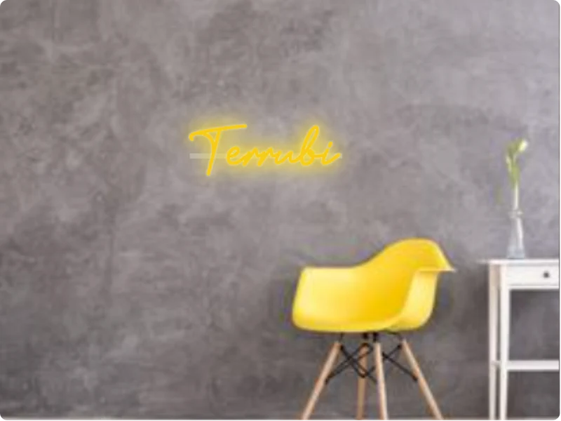 Custom text: Terrubi