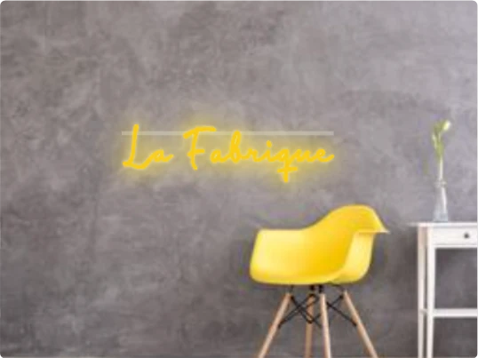 Custom text: La Fabrique