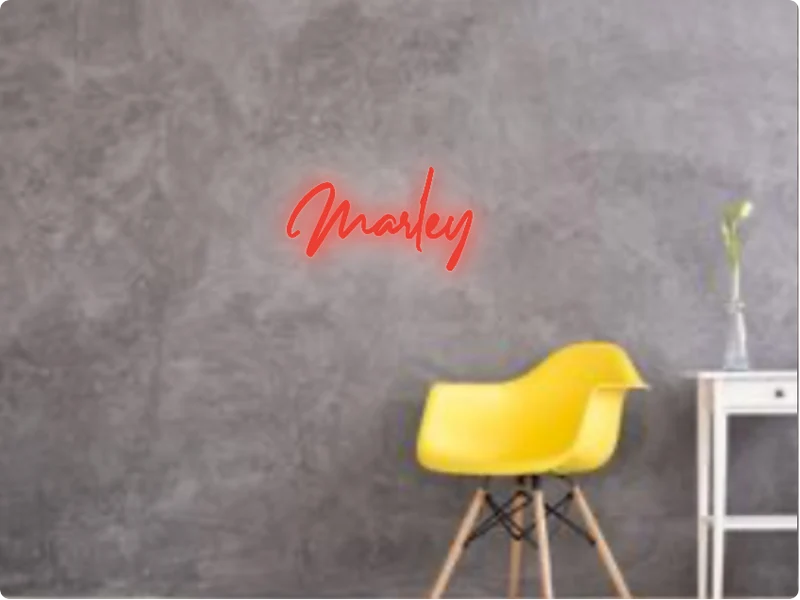 Custom text: Marley