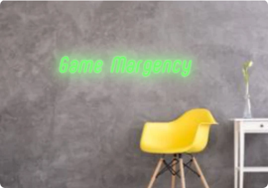 Custom text: Game Margency