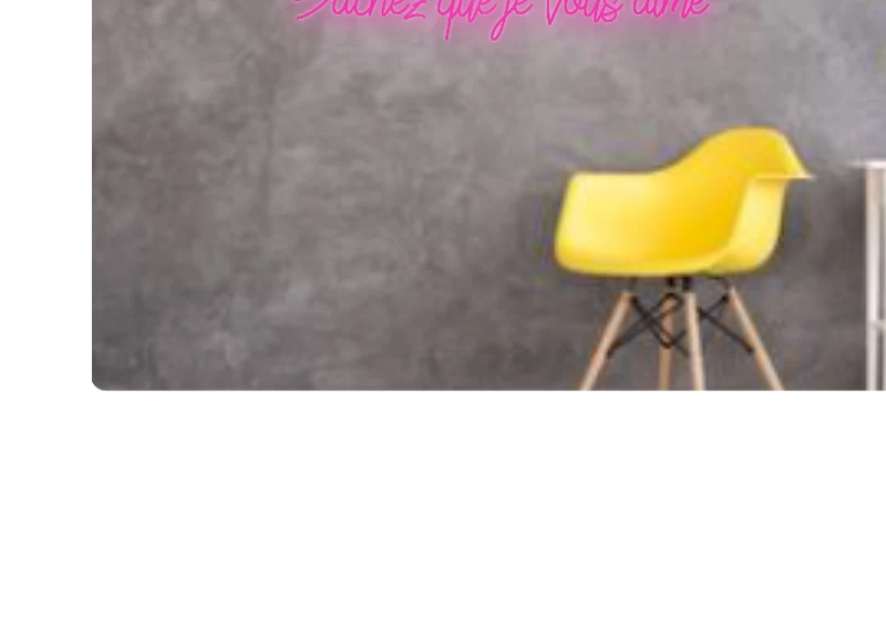 Custom text: Sachez que je vous aime