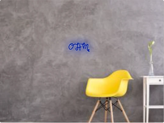 Custom text: OHM