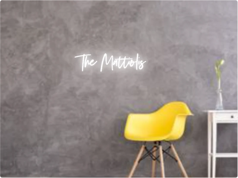 Custom text: The Mattiolis