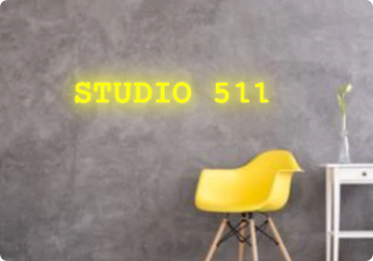 Custom text: STUDIO 511