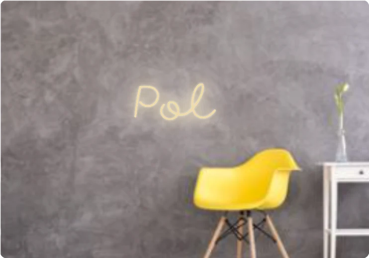 Custom text: Pol