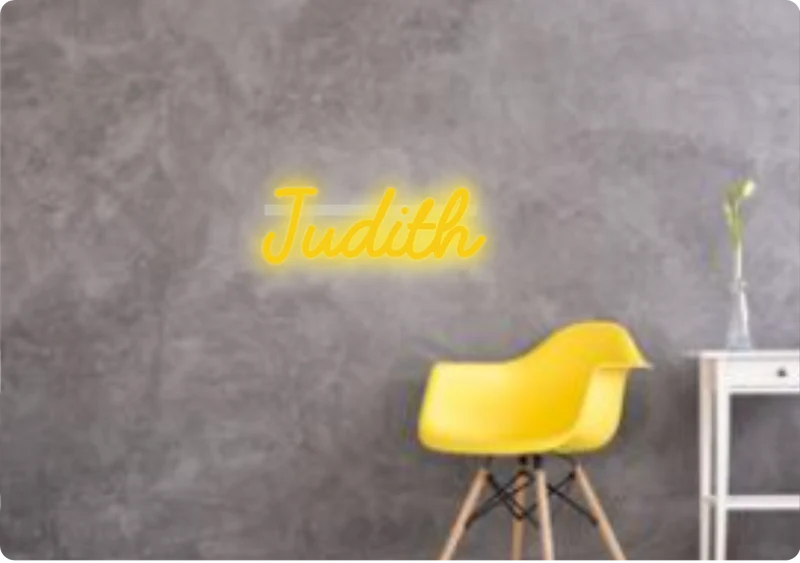 Custom text: Judith