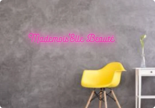 Custom text: Mademois’Elle Beauté