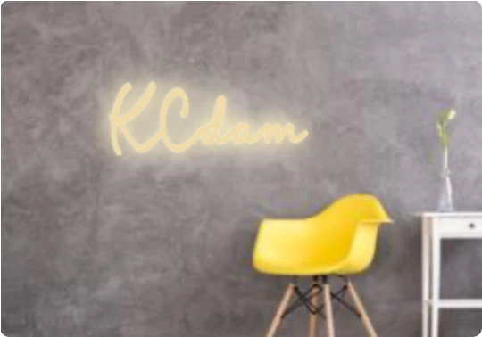 Custom text: KCdam