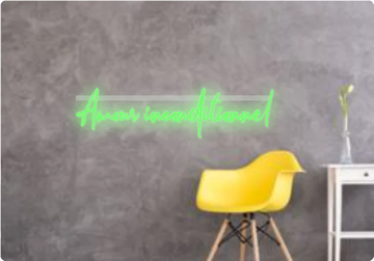 Custom text: Amour inconditionnel